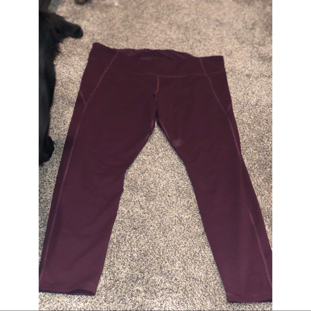 Under Armour purple leggings